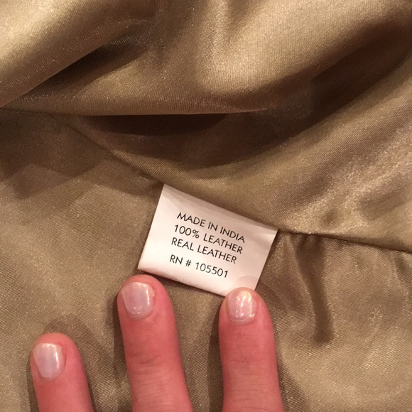 Double D Ranch Leather Embroidered Jacket - Picture 5 of 7